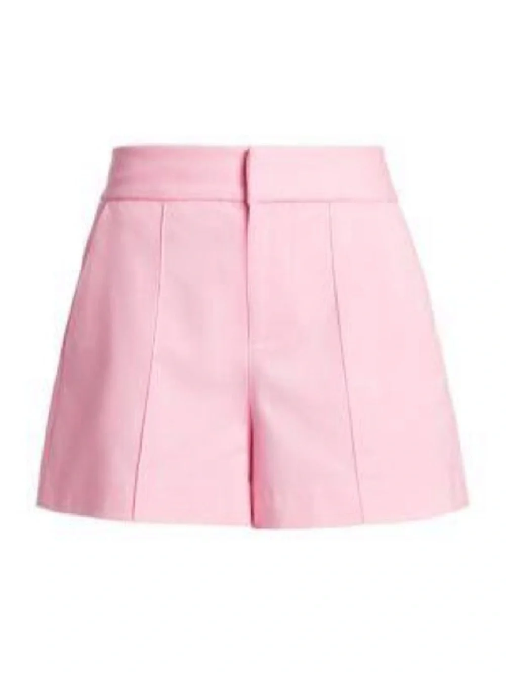 Alice + Olivia Women's Pink High-Waist Dylan Shorts - Picture 4 of 7